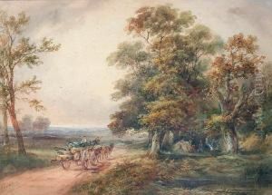 Tree Fellers And Gypsies by Henry Earp