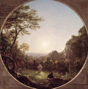 The Solitary Cross, 1845 by Thomas Cole