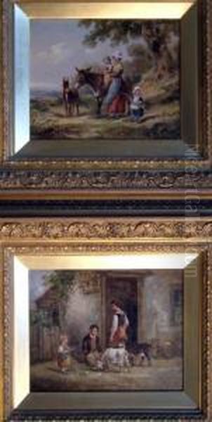 'donkey Rides' & 'at The Cottage Door' - view 1