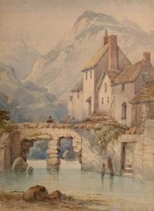 A Continental Scene. by Henry Earp