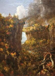 Portage Falls on the Genesee by Thomas Cole