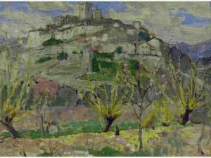 Hill Top Town by Mary Alexandra Bell Eastlake