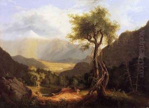 View in the White Mountains I by Thomas Cole