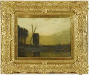 Belgian Windmill by Charles Warren Eaton