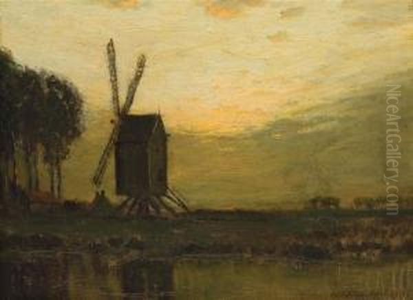 Windmill In Belgium - view 1
