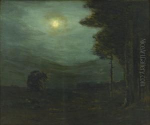 Moonlit Forest by Charles Warren Eaton