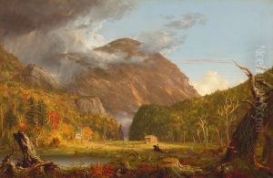 The Notch of the White Mountains (Crawford Notch) by Thomas Cole