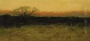 Landscape At Dusk by Charles Warren Eaton