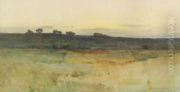 Sunset Beyond The Rise - view 1