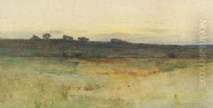 Sunset Beyond The Rise by Charles Warren Eaton
