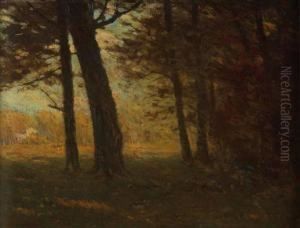 "sunlit Meadow by Charles Warren Eaton