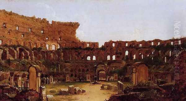 Interior of the Colosseum, Rome - view 1