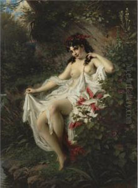 Spring In The Woods by Anton Ebert