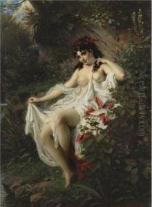 Spring In The Woods by Anton Ebert