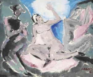 Drei Frauen by Josef Eberz