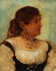 Blaha Lujza by Lajos Deak Ebner