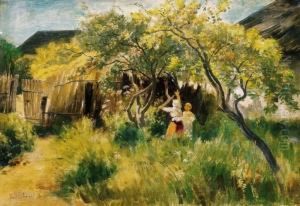 Fruit Harvest by Lajos Deak Ebner
