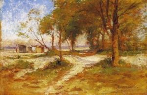 By The Forest by Lajos Deak Ebner