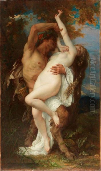 Nymphe Et Satyr 1860 - view 1