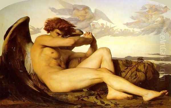 The Fallen Angel by Alexandre Cabanel