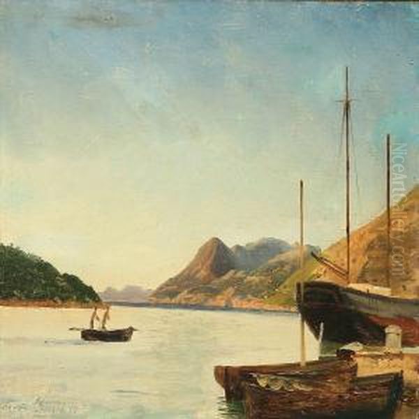 Coastal Scene From Ragusa On Sicily - view 1