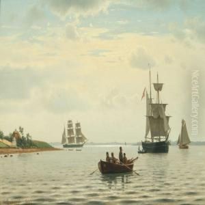 Seascape With Sailing Ships Seascape With Sailing Ships
