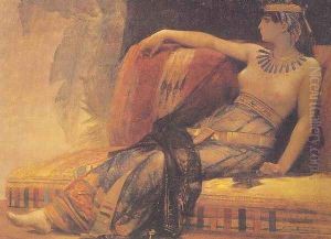 Cleopatra (69-30 BC), preparatory study for 'Cleopatra Testing Poisons on the Condemned Prisoners'