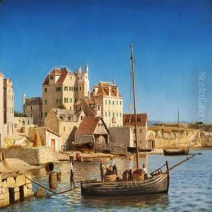 View Of The Harbour Of Spalato