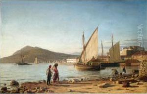 Morning In The Bay Of Corfu by Christian Eckardt
