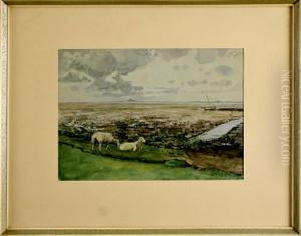 Blickauf Das Nordseewatt - view 1