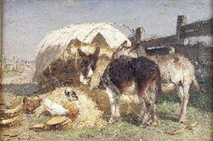 Mid-day Rest by Friedrich Eckenfelder