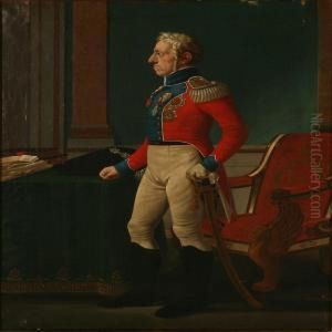 Portrait Of King Frederik Vi Of Denmark