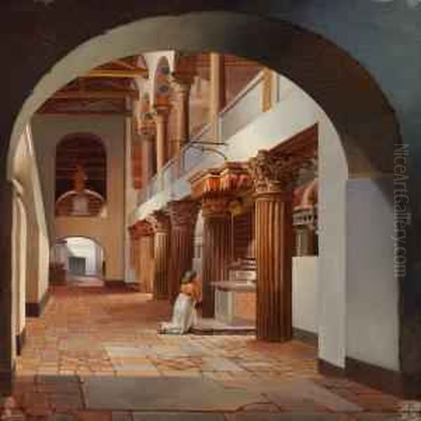 "et Parti Af Kirken S. Lorenzo Fuori Delle Mure I Rom" - view 1