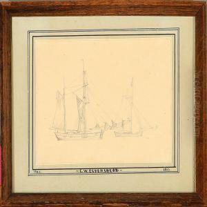Two Sailing Ships
