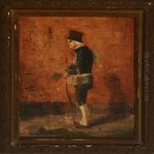 Portrait Of A Street Vendor With A Stick And A Hat