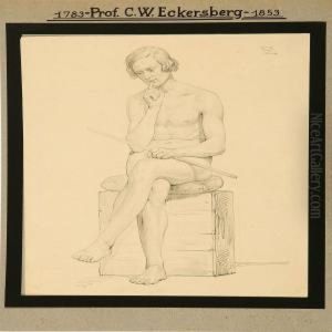 Academy Study Of A Sitting Man