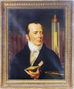 Portrait Of Hans Christian Orsted