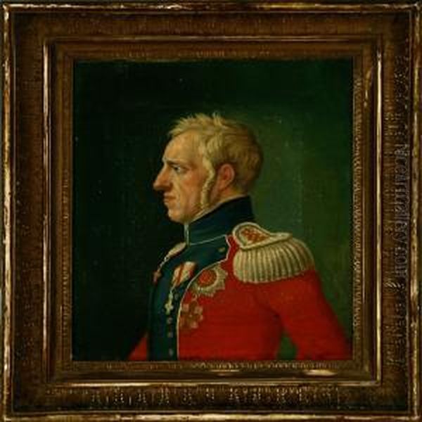 Portrait Of King Frederik Vi Of Denmark - view 1