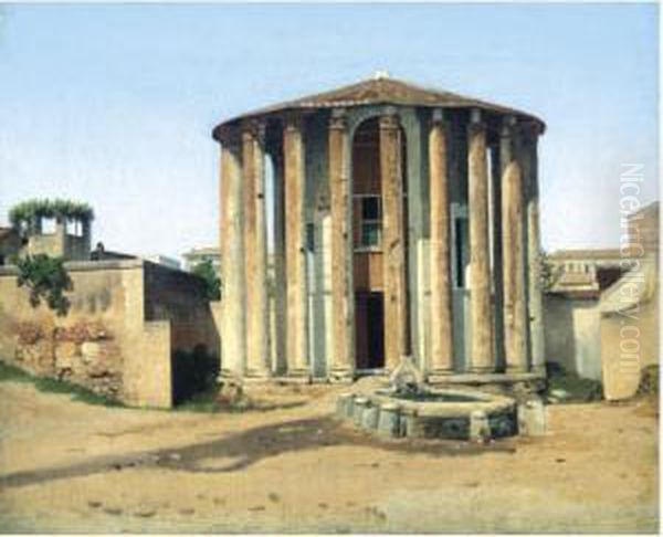 Vestatemplet I Rom (temple Of Vesta, Rome) - view 1