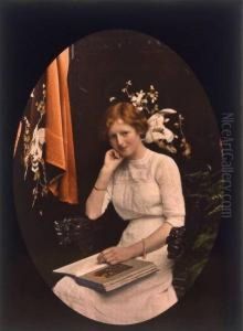 Three Studies Of Young Women by Olive Edis