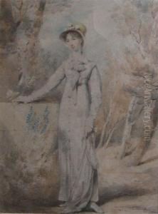 Portrait Of Miss Bathurst Portrait Of Miss Bathurst