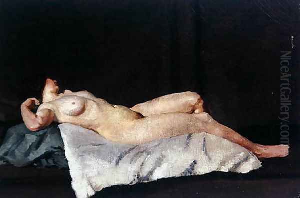 Female Figure Lying on Her Back, 1912 - view 1