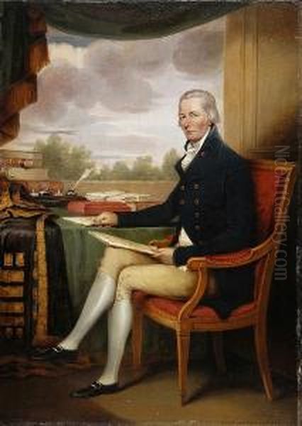 William Pitt The Younger by Henry Edridge