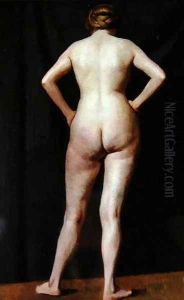 Female Figure Standing, 1913 by Dora Carrington