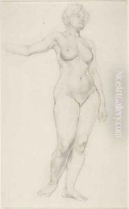 Standing Female Nude, 1914 by Dora Carrington