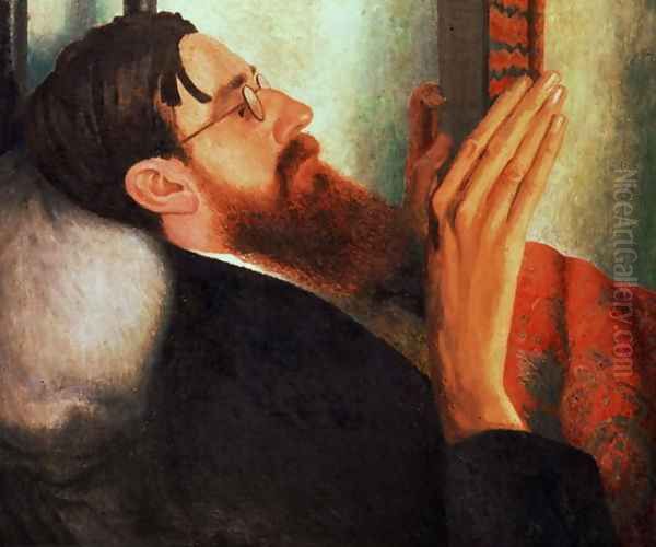 Lytton Strachey, (1880-1932) 1916 by Dora Carrington