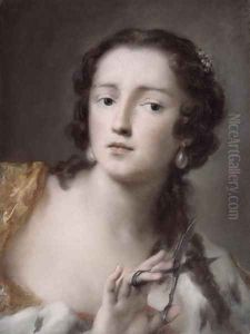 Caterina Sagredo Barbarigo as 'Bernice', c.1741 by Rosalba Carriera