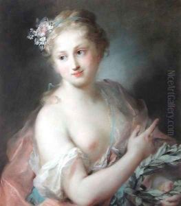 Nymph from Apollo's Retinue by Rosalba Carriera