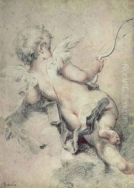 Cupid Lying on the Clouds - view 1