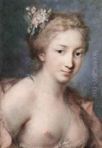 Flora 1730s by Rosalba Carriera